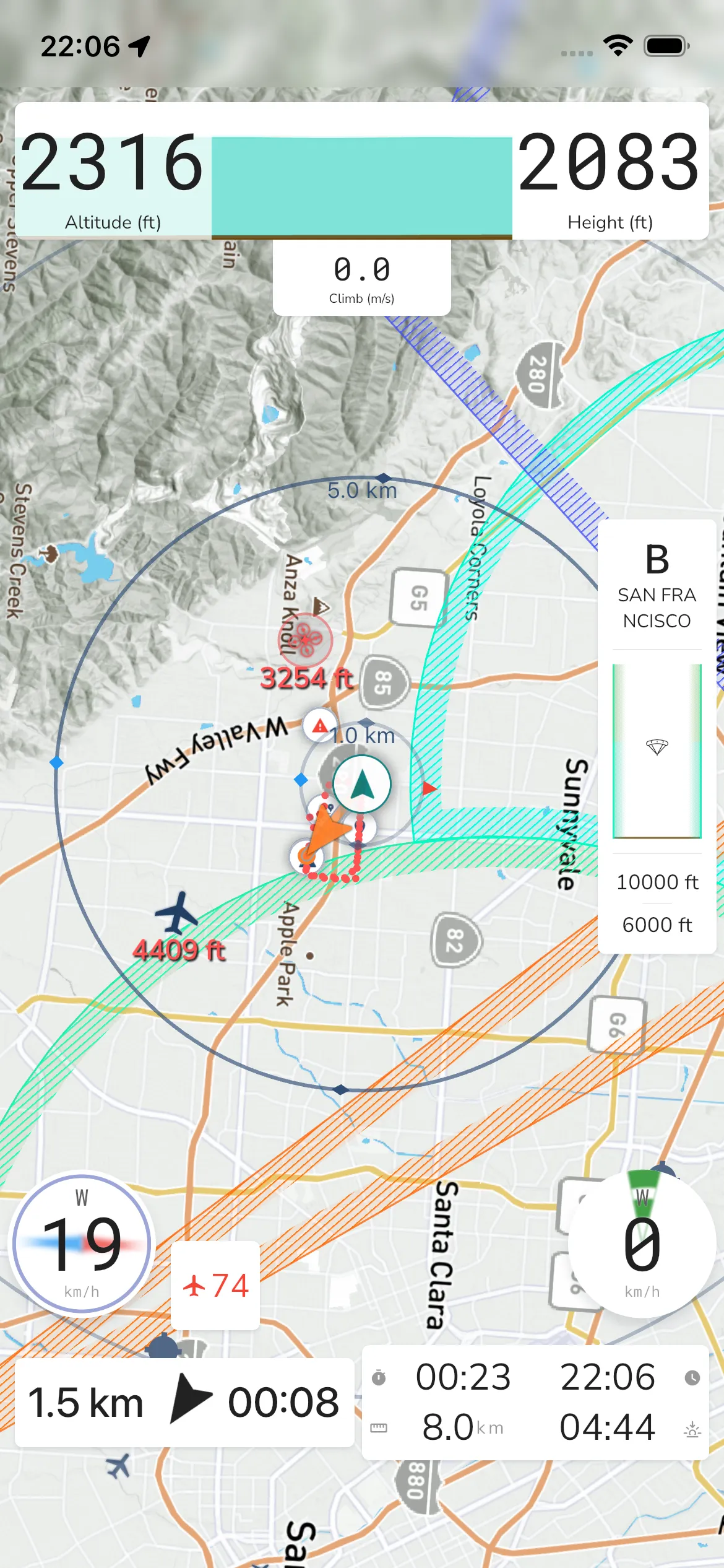 Map view