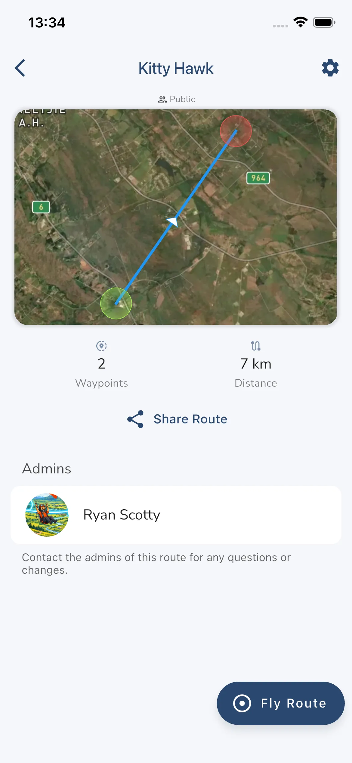 Route Overview